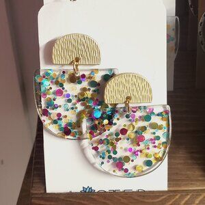 Confetti Birthday Earrings